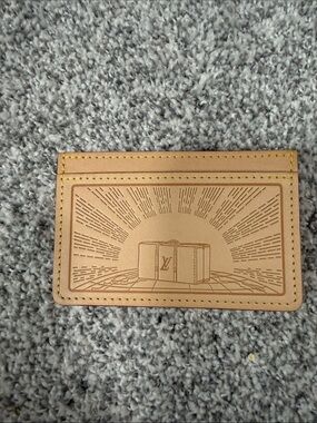 Louis Vuitton Natural Vachetta Trunk Motif Card Holder